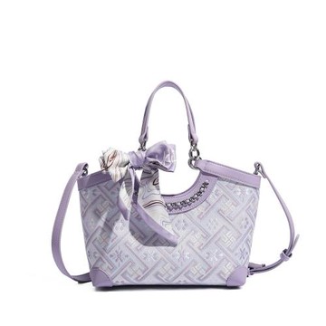 壯錦提花織錦圖案民族風絲巾手提包菜籃子女包包新款斜挎女包