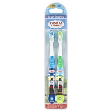 Brush Buddies, Thomas & Friends 牙刷，軟刷毛，2 個
