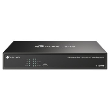 TP-Link VIGI 4路 PoE+ 網路監控主機  NVR1004H-4P  1台