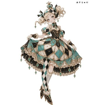 【6 月新品】07-133-0111 人物貼紙 馬戲團風格