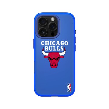 iPhone 16 Pro Clear 激光藍 - NBA - Logo-芝加哥公牛 Chicago Bulls - Light