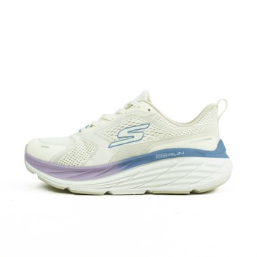 Skechers Go Run Max Cushioning [129720WOFWT] 女 寬楦 慢跑鞋 米 紫