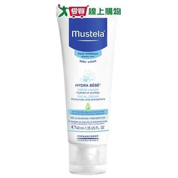 Mustela慕之恬廊 慕之幼潤面乳霜 40ml【愛買】