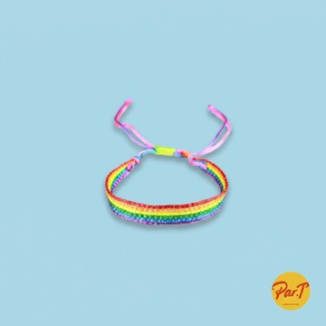 PAR.T ｜ 彩虹平權細版手環