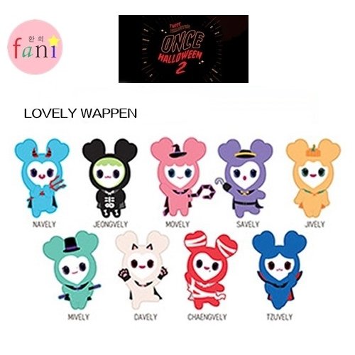 TWICE LOVELY WAPPEN [TWICE FANMEETING ONCE HALLOWEEN 2 GOODS