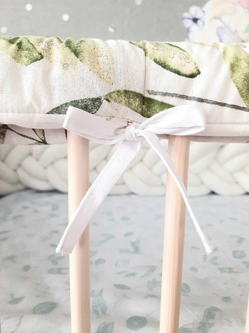 嬰兒床護欄固體嬰兒床安全嬰兒床配件出牙。嬰兒床護欄