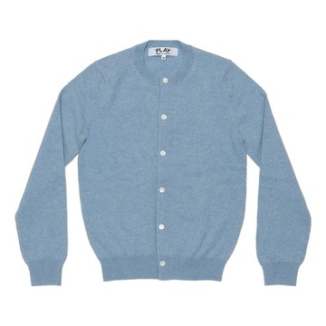 (WMNS) COMME des GARCONS PLAY V-Neck Pullover Sleeve Heart 'Blue'