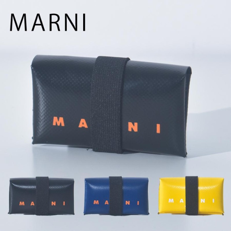 マルニ 二つ折り財布 ミニ財布 財布 小銭付き財布 レディース メンズ カードケース MARNI PFMI0007 | LINEブランドカタログ