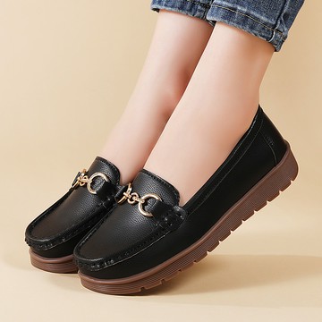 【現貨免運】超夯韓版平底鞋 舒適軟彈媽媽鞋 寬版大尺碼35-41 休閒百搭套腳鞋