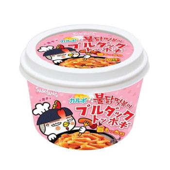 韓国 トッポギ インスタント カルボナーラ ブルダック トッポギ 179ｇ 16食 三養ジャパン 食品 餅 送料無料