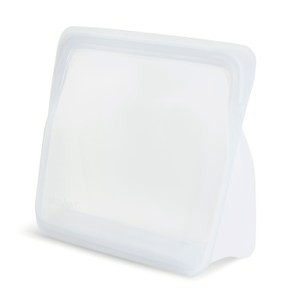 Stasher 站站矽膠密封袋-雲霧白