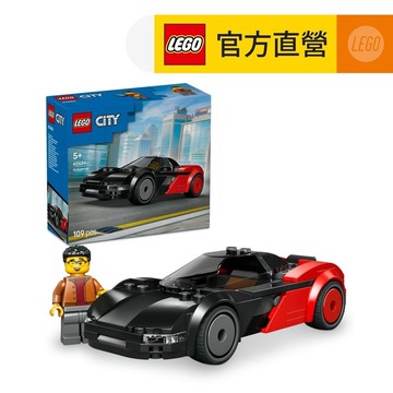 【LEGO樂高】城市系列 60486 電動超跑(玩具車 創意力遊戲)
