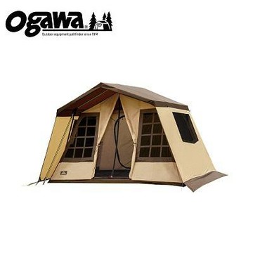 特價出清├登山樂┤日本 Ogawa OwnerLodge Type52R 復古格紋窗戶屋型帳 # OGAWA-2252