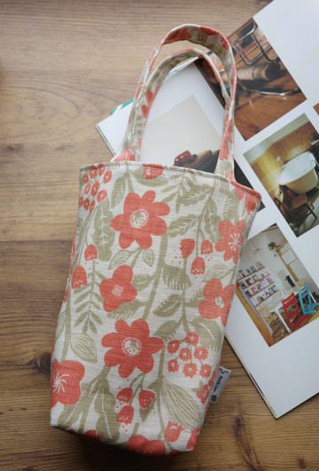 花園叢林 - 水壺袋 飲料袋 飲料提袋 環保水壺袋 | 海柏手作