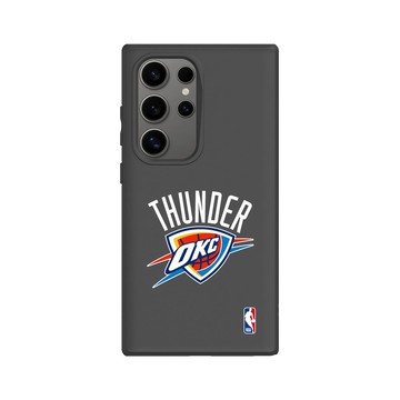 Galaxy S24 Ultra SolidSuit 黑 - NBA - Logo-奧克拉荷馬市雷霆 Oklahoma City Thunder - Light