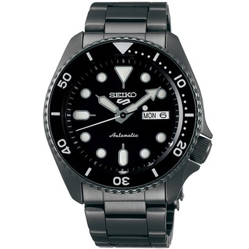 SEIKO 5 Sports 精工 黑鋼 水鬼 機械腕錶 4R36-07G0SD / SRPD65K1(SK034)