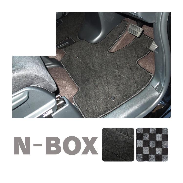 ブランド雑貨総合 新型 N-BOX N-BOXカスタム JF3 JF4 ラバー製ラゲッジマット YMT製