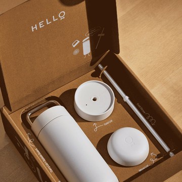 【FELLOW】CARTER KIT V2 卡特陶瓷保溫杯 16oz 禮盒 (一杯三蓋)