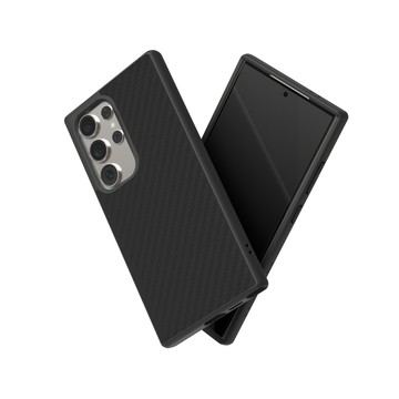 RHINOSHIELD Samsung Galaxy S24 Ultra (6.8吋) SolidSuit 經典防摔背蓋手機保護殼-碳纖維紋路
