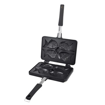 Easy cooker 4格魚形烤盤  22cm  1個