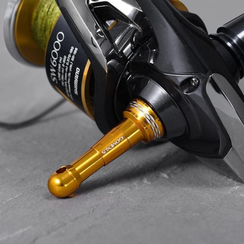 送料無料 ゴメクサス リール スタンド ダイワ daiwa スピニング 用 カスタム パーツ ボディーキーパー アルミ 42mm Gomexus  ガンメタルの通販はau PAY マーケット - ゴメクサス（GOMEXUS）