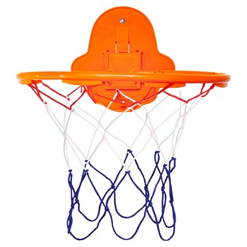 OhBabyLaugh 免打孔掛壁球框 35 x 32 x 30cm 橘色 兒童室內投籃玩具  1個