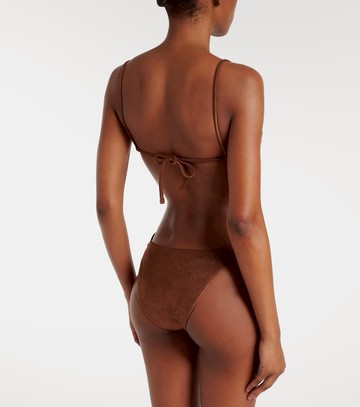 Jade Swim Ties terry bikini bottoms