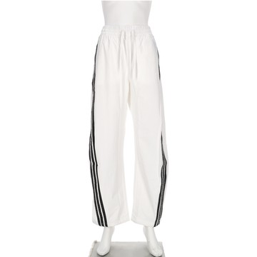 Adidas S Wv Banana Pnt 女款 白色 寬鬆 彈性腰頭 休閒 長褲 KB5223