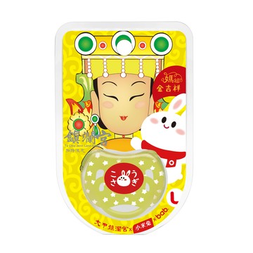 培寶祈福安撫奶嘴-拇指L(金吉祥)