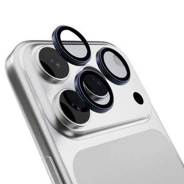 MAGEASY Lenz 藍寶石鏡頭保護貼 午夜色 3顆  iPhone 17 Pro/ Pro Max  1套