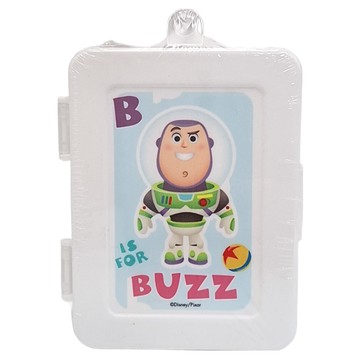 Disney 迪士尼 隨身收納盒 DU-7010FB  1個  巴斯光年 白色