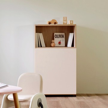 【iloom 怡倫家居】Eddi 600型3層收納櫃 兩色可選 玄關櫃 書櫃 書架 兒童書架 置物書架 收納櫃 櫃子