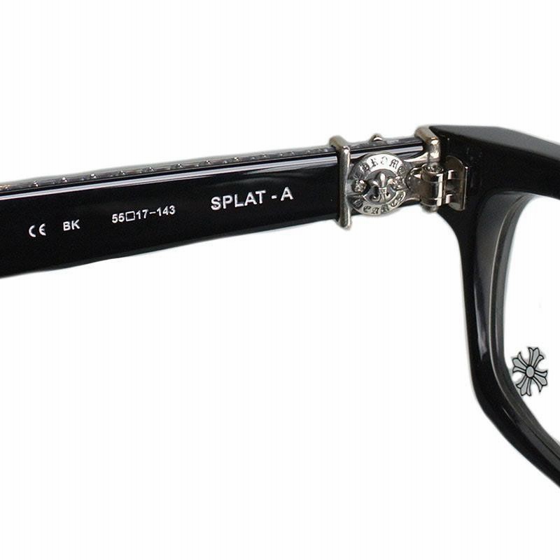 CHROME HEARTS SPLAT-A BLACK 55-17-143 クロムハーツ アイウェア 眼鏡 