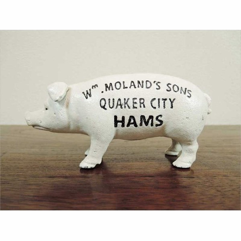 ピッグバンク ブタの貯金箱 豚 白 ホワイト おしゃれ アイアン オブジェ インテリア 北欧 アジアン 通販 Lineポイント最大0 5 Get Lineショッピング