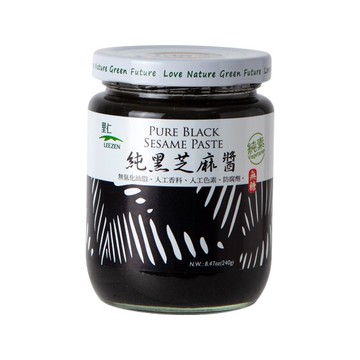 天天里仁純黑芝麻醬(無糖) 240g/罐
