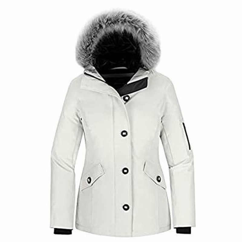 Wantdo レディース ダウンジャケット 防水 厚手 スノーコート 暖かい パファー パーカー ジャケット ファーフード付き Us サイズ Sma 並行輸入品 通販 Lineポイント最大0 5 Get Lineショッピング