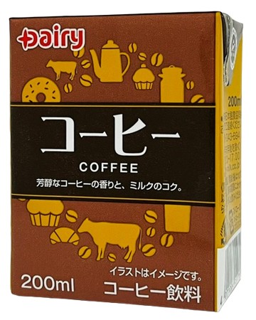 南日本酪農【咖啡牛乳】200ml (效期至25.08.14)