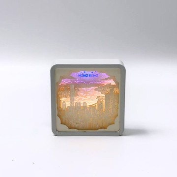 香港維港景紙雕燈【上】