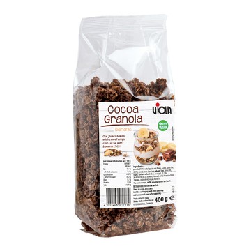 【箱購】Viola 德國可可香蕉片脆穀片 400g 8入組