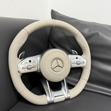 賓士C級E級S級ML320S400CLS老款升級新款AMG碳纖維方向盤C200E300