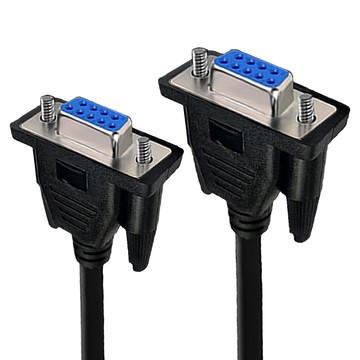 K-LINE RS232串口 交叉 DB9 to DB9 傳輸線 母對母 3m 1條