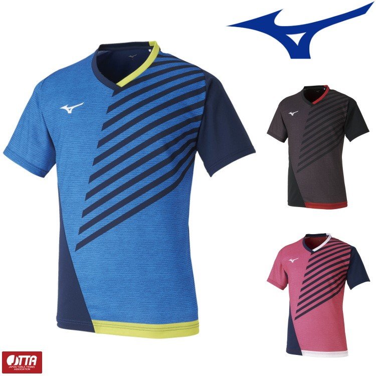 卓球ユニフォーム ミズノ Mizuno ゲームシャツ ユニセックス メンズ レディース ja0002 通販 Lineポイント最大0 5 Get Lineショッピング