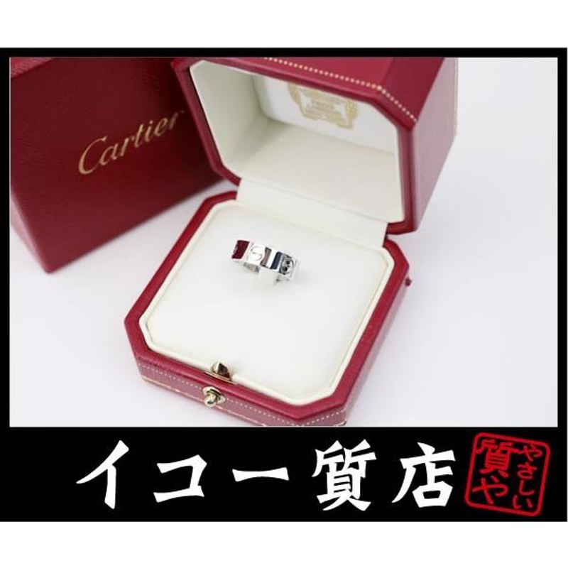 カルティエ ラブリング 750WG 48号 【中古】 | LINEブランドカタログ