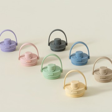 【Oolab 良杯製所】好感雙飲彈跳杯蓋(附跳跳吸管) (提把杯蓋 直口飲用 吸管應用 適用Oolab吸管杯)