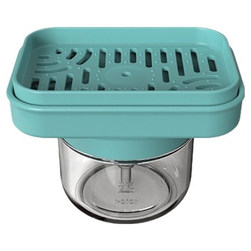 Reddot 紅點生活 升級款好清洗按壓式皂液盒 13.3 x 9.3 x 10cm 潮水綠  1個