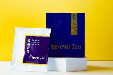 奶韻金萱 原葉三角立體茶包 - 湛藍盒裝8入