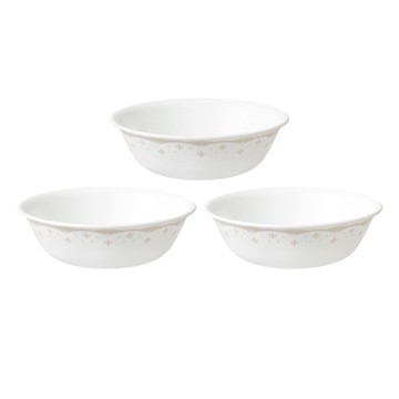 【美國康寧 CORELLE】皇家饗宴3件式湯碗組-C08