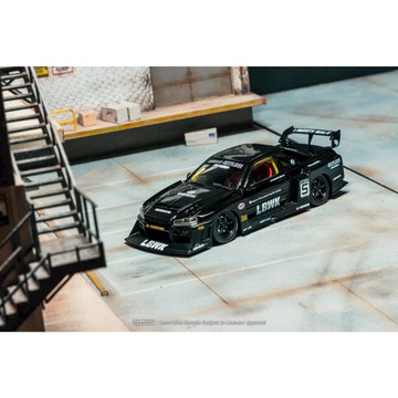 TARMAC 1/43 日產 NISSAN LB ER34 Super Silhouette SKYLINE 黑 模型車