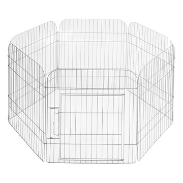 GEX 寵物兔六角形圍網  斑駁白色  6片