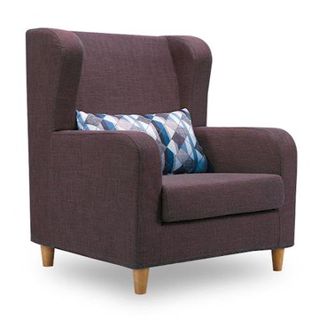 【時尚屋】[MT7]奧蘿拉單人座咖啡色沙發MT7-319-1免組裝/免運費/沙發